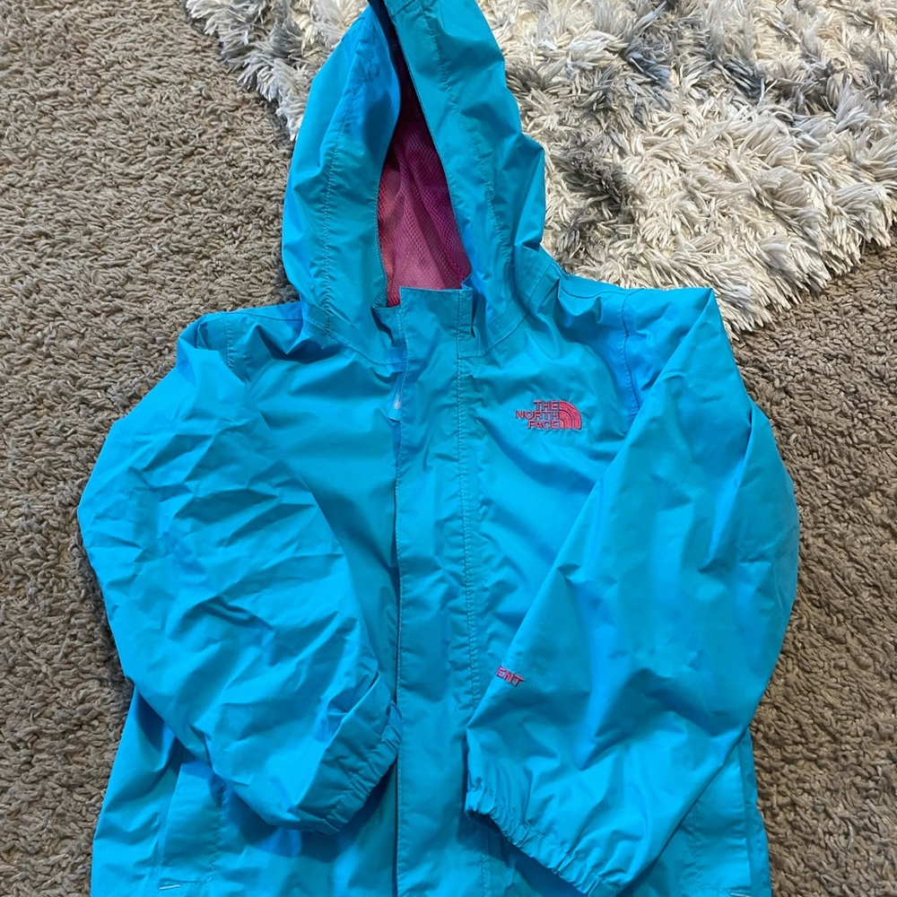 Toddler North Face rain jacket.